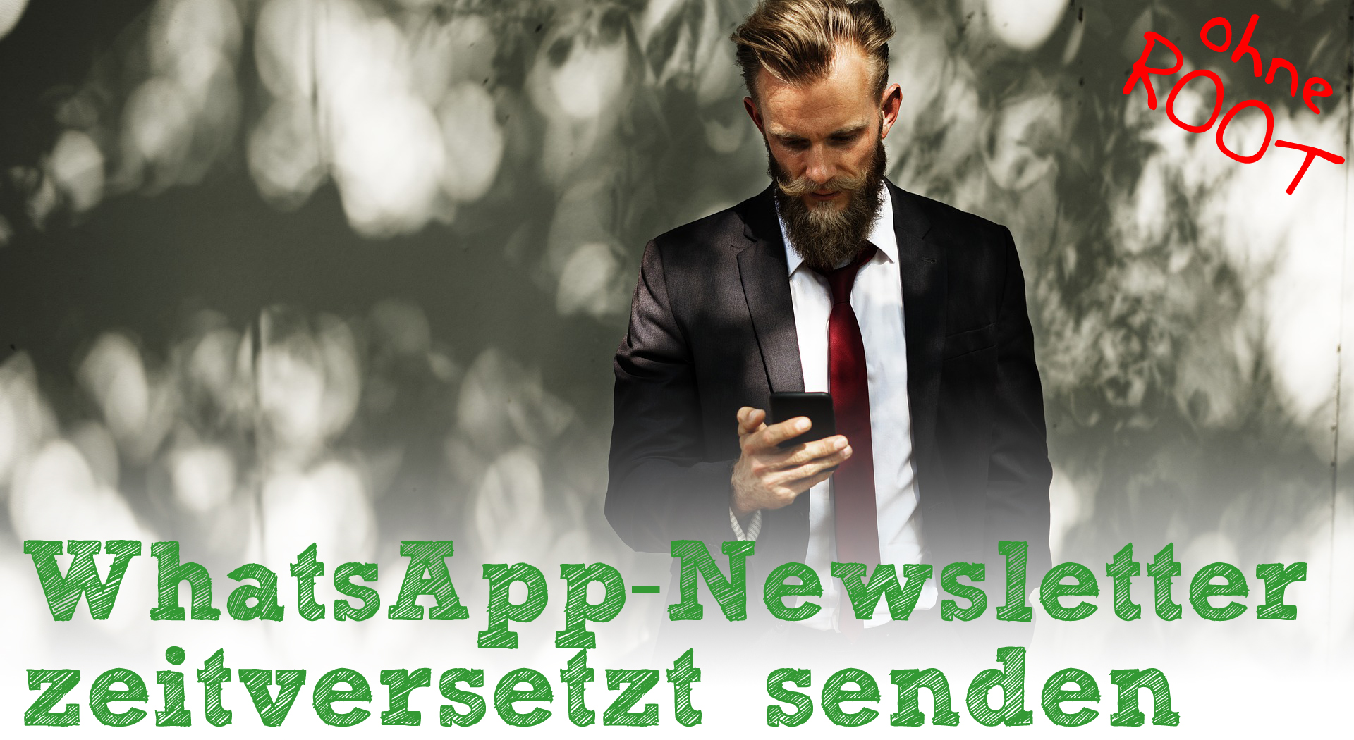 WhatsApp-Newsletter zeitversetzt senden - Header