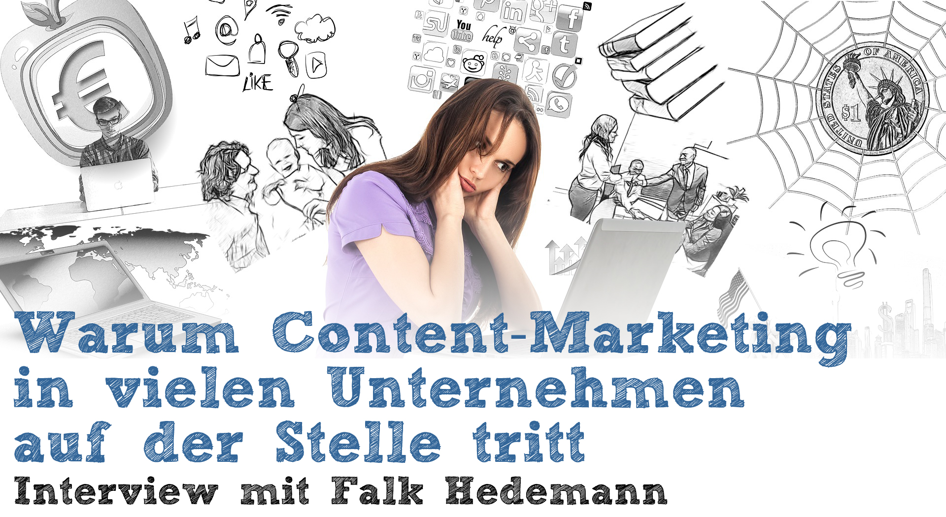 Content-Marketing: Interview Falk Hedemann - Header