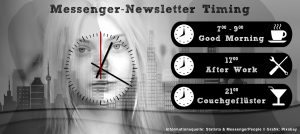 Schaubild: Messenger-Newsletter Timing
